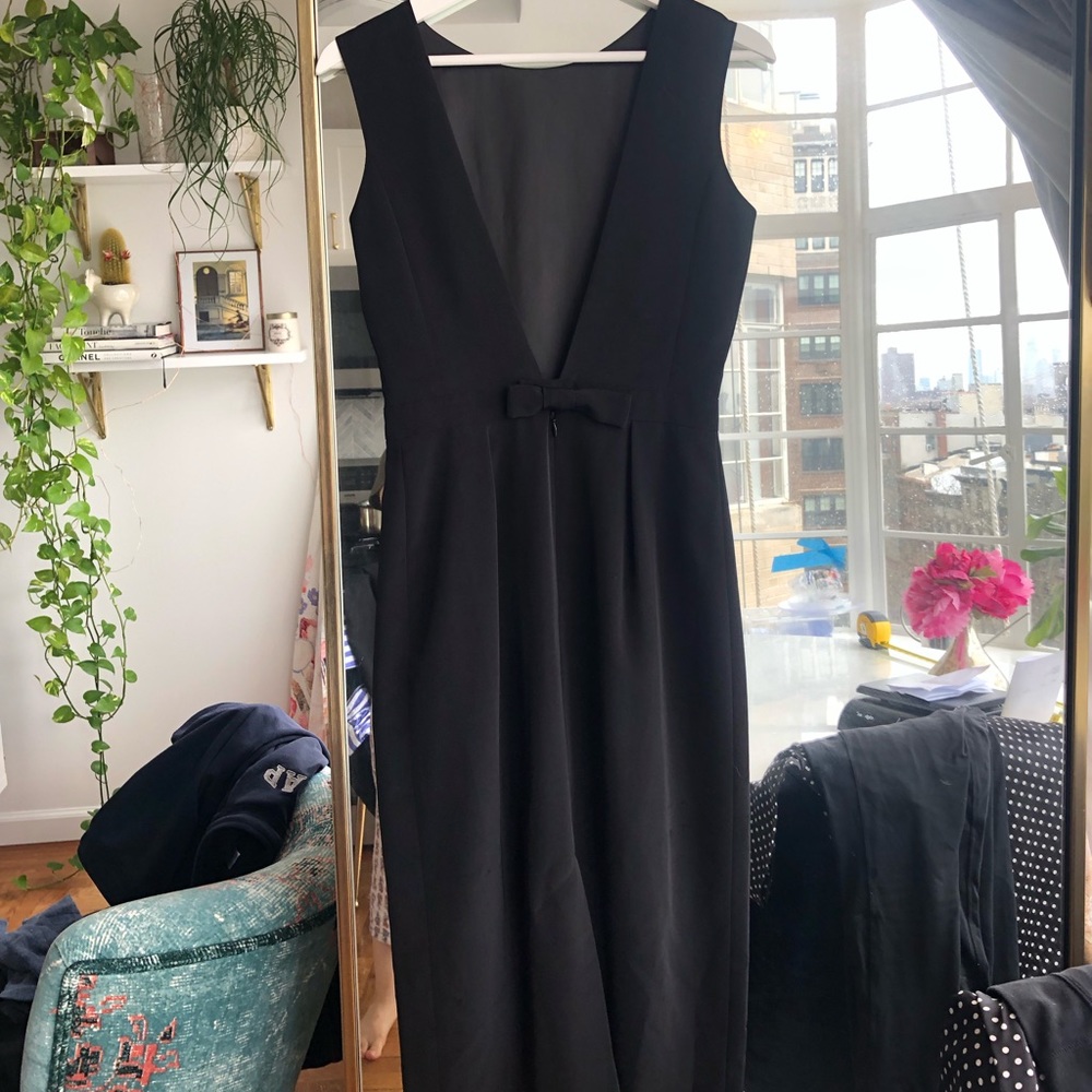 Agnes B. LBD Open Back Dress Size 38 or Size 2 US
